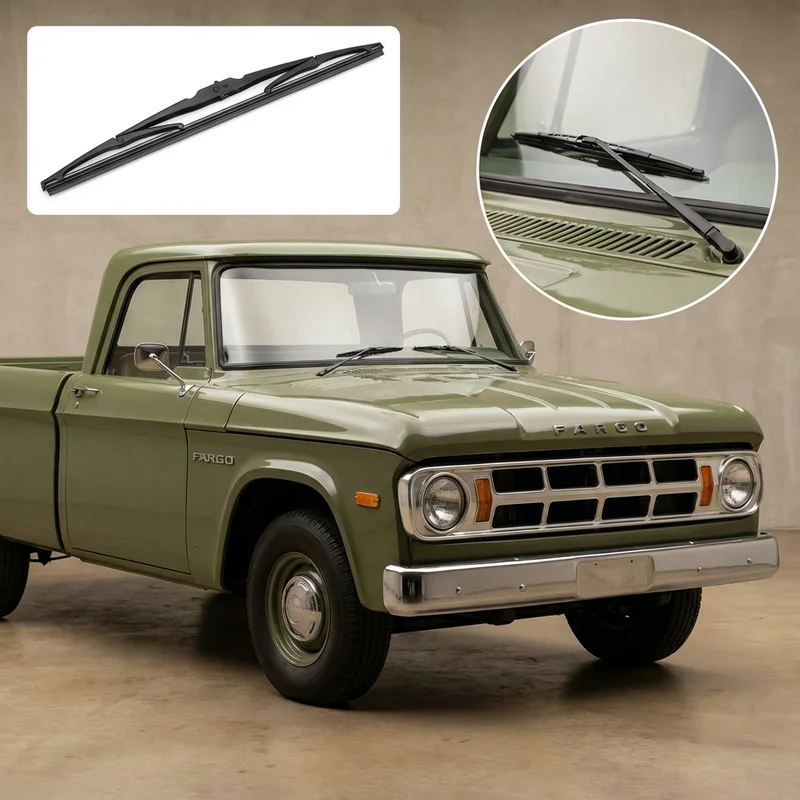 Passenger Side Wiper Blade for Fargo D110 Pickup (1969 - 1972) - 1